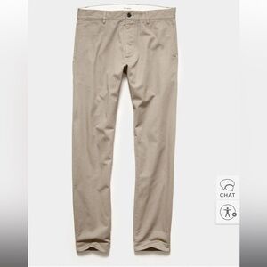 Todd Snyder piece dyed selvedge chino in khaki 28/32